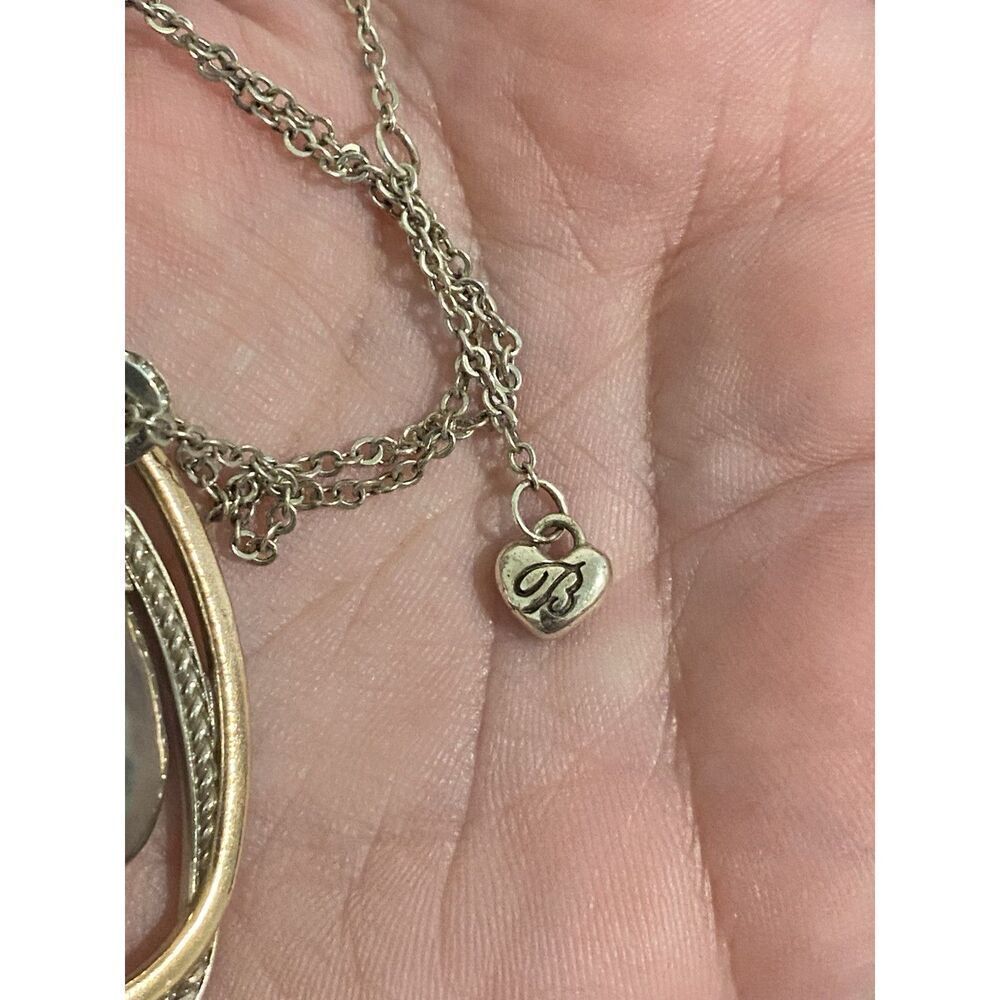 Brighton Neptune's Rings Grey Baroque Pearl Pendant Necklace - Picture 4 of 4